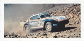 959 Paris-Dakar,  foldcard, 2002, WVK 400 500 02