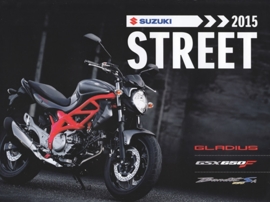 Suzuki Street brochure, 8 pages, #99999-STRUB-A15, 2015, Dutch language