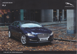 XJ Gear brochure, 12 pages, A5-size, 4/2018, Dutch language
