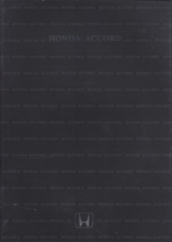 Accord Sedan brochure, 36 pages, A4-size, 01/1991, French language (Suisse)