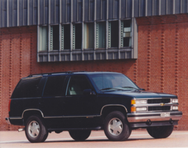 Chevrolet Tahoe - press photo, Germany [export] - 1998