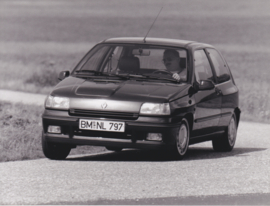 Renault Clio 16V, press photo, Germany, 9/1993