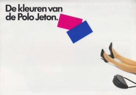 Polo Jeton brochure, 4 pages,  A4-size, Dutch language, 03/1990