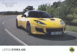 Evora 400 leaflet, 2 pages, DIN A4-size, factory-issued, English language