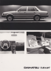 Daihatsu Charmant Sedan, press photo, Belgium, 1/1988