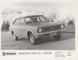 Morris Marina  1800 T.C. Coupé, press photo, UK, 1972, # 220841