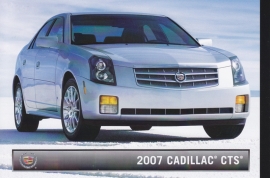 CTS Sedan, US postcard, 2007