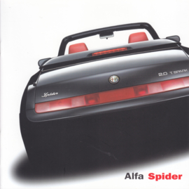 Spider brochure, 12 square pages, 08/2001, German language