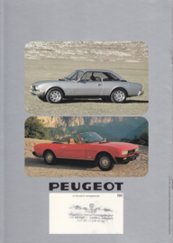 504 Coupé & Cabriolet brochure, 16 pages, A4-size, 1981, German language