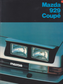 929 Coupé brochure, 16 pages, 11/1982, Dutch language