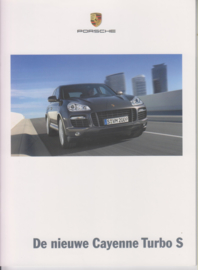 Cayenne Turbo S brochure, 32 pages, 05/2008, Dutch language