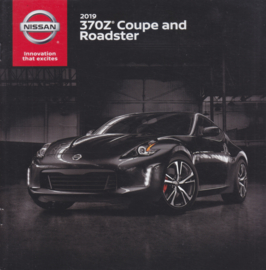 370 Z Coupe & Roadster brochure, 20 pages, USA issue, 2019, 04/2018, English language