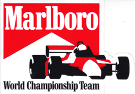 Marlboro WCT, sticker, 12 x 17 cm