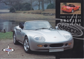 Mantaray V8 Convertible, 2 page brochure, about 2000, English language