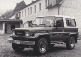 Toyota Land Cruiser BJ73 3,4 L Diesel, press photo, Belgium, 1/1986