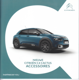 x C4 Cactus accessories brochure, 36 pages, about 2018, Dutch language