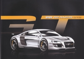 R8 PPI Razor GTR tuning folder, 4 pages, about 2010, English