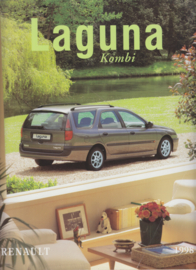 Laguna Kombi brochure, 40 pages, 1998, Swedish language