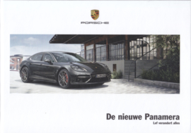 Panamera new model brochure, 144 pages, 06/2016, hard covers, Dutch