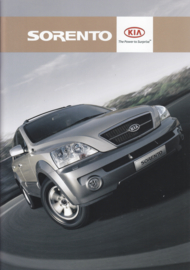 Sorento brochure, 32 pages, 2006, A4-size, Dutch language