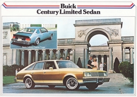 Century LTD Sedan & Custom Coupé 1979, 2 pages, export, Dutch language