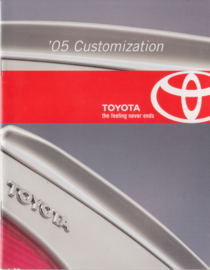 Customization program brochure, 8 pages, 2005, Canada, English language