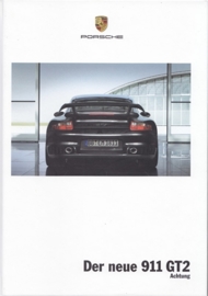 911 GT2 brochure, 108 pages, 07/2007, hard covers, German