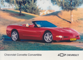Chevrolet Corvette Convertible - press photo, Dutch [export] - 1998