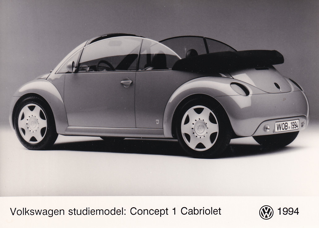 Volkswagen Concept 1 Cabriolet - factory photo - Dutch - 1994