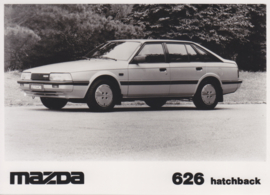 626 Hatchback, press photo, 1984