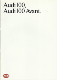 100 & 100 Avant brochure, 40 pages, 01/1988, Dutch language