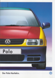 Polo Harlekin brochure, 8 pages,  A4-size, German language, 05/1996