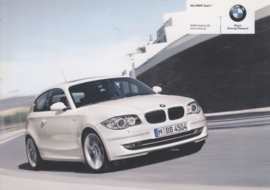 BMW 1-series, promo card, 21x15 cm, Greece, c2008