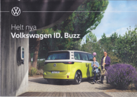 ID.Buzz EV brochure, A4-size, 8 pages, 06/2022, Swedish language