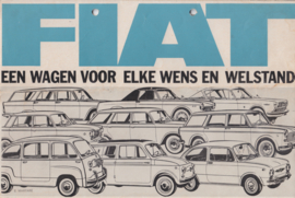 Illustrated price list brochure, 12 smaller pages, 9/1965, Dutch language
