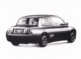 Mazda HR-X2 concept car, press photo, Japan, 9/1993