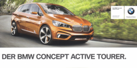 Concept Active Tourer, 21 x 10,5 cm, German language, about 2014