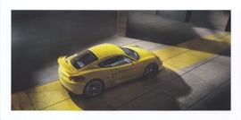 Cayman GT4, foldcard, 2015, WSRI 1501 18S7 00