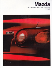 Sport models brochure, 12 pages, 9/1991, German language