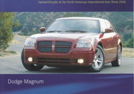 Dodge Magnum Wagon, A6-size postcard, NAIAS 2004