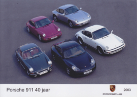 911 - 5 generations, 40 years, press photo, Netherlands, 2003