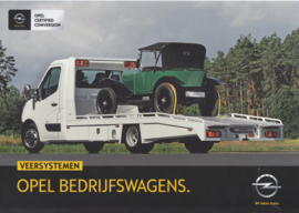 Commercials with air suspension leaflet, 2 pages, DIN A4-size, 2015, Dutch language