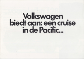 Jetta Pacific folder, 4 pages,  A4-size, Dutch language, 01/1990