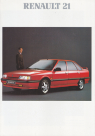 21 Sedan folder, 6 pages, 06/1989, French language