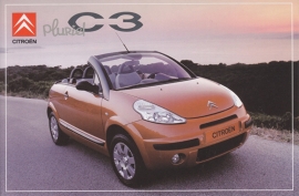 Citroën C3 Pluriel, sticker, 10 x 15 cm *