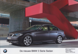 BMW 3-Series Sedan [E90], 7 different press photo's, Dutch, 2005
