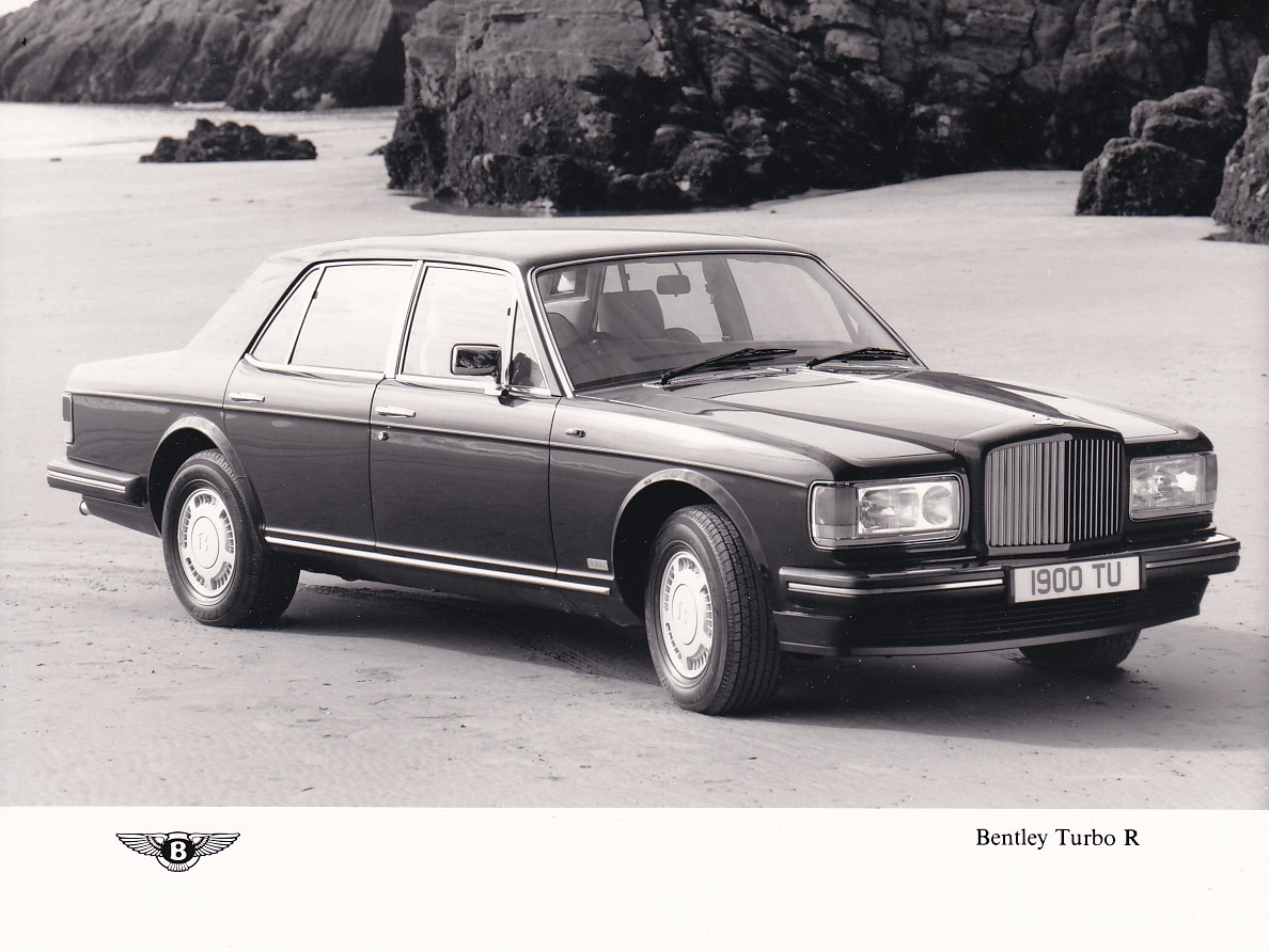 Bentley Turbo R Saloon, press photo, UK, 10/1986