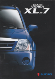 Grand Vitara XL-7 brochure, 16 pages, #80903, 2003, Dutch language