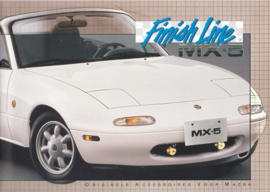 MX-5 Convertible accessories brochure, 16 pages, about 1991, Dutch language