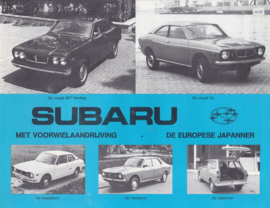 Program leaflet, 2 pages, Dutch language, about 1976